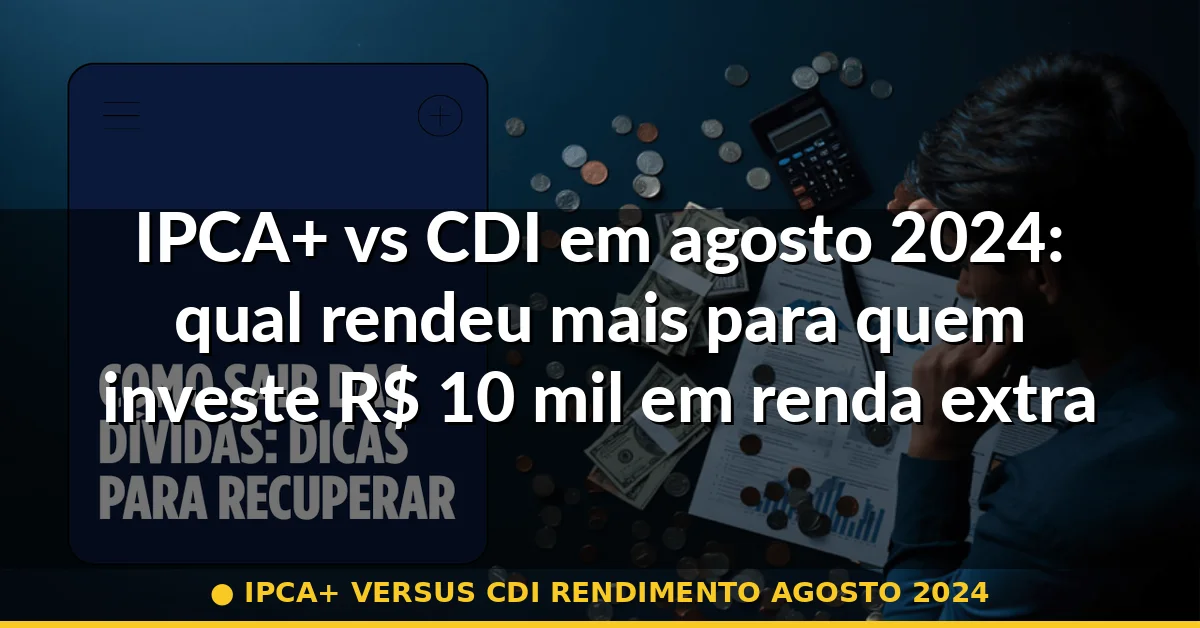 ipca+ versus cdi rendimento agosto 2024 — Guia completo 2026