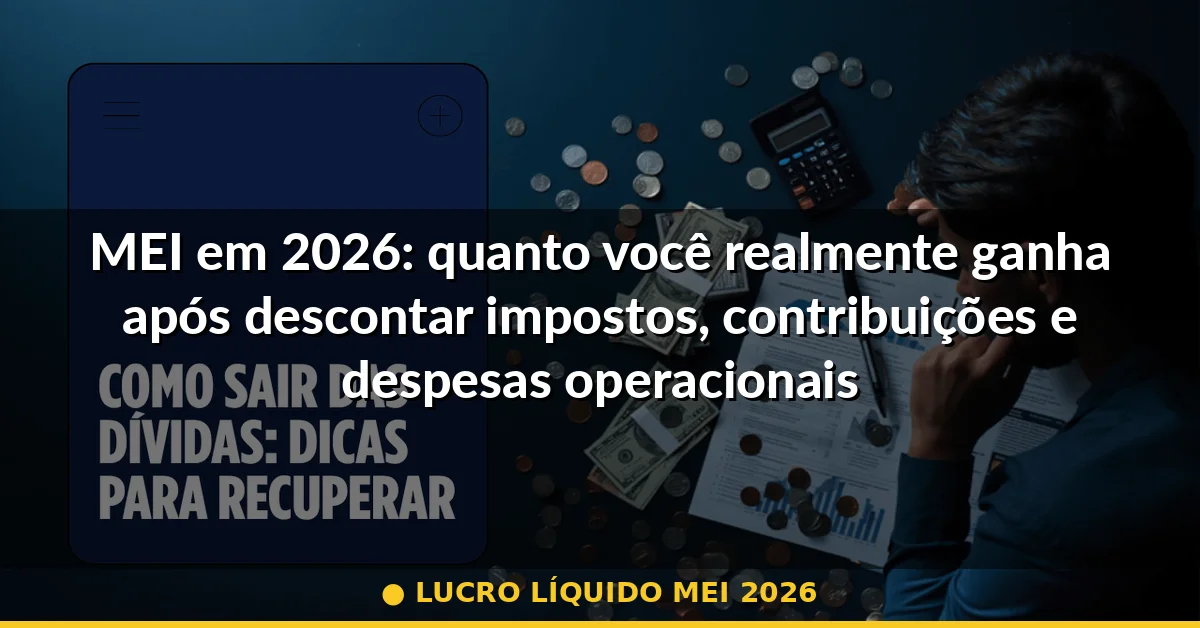 lucro líquido mei 2026 — Guia completo 2026