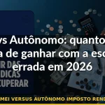 mei versus autônomo imposto renda — Guia completo 2026