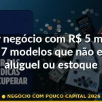 negócio com pouco capital 2026 — Guia completo 2026