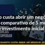 quanto custa abrir um negócio 2026 — Guia completo 2026