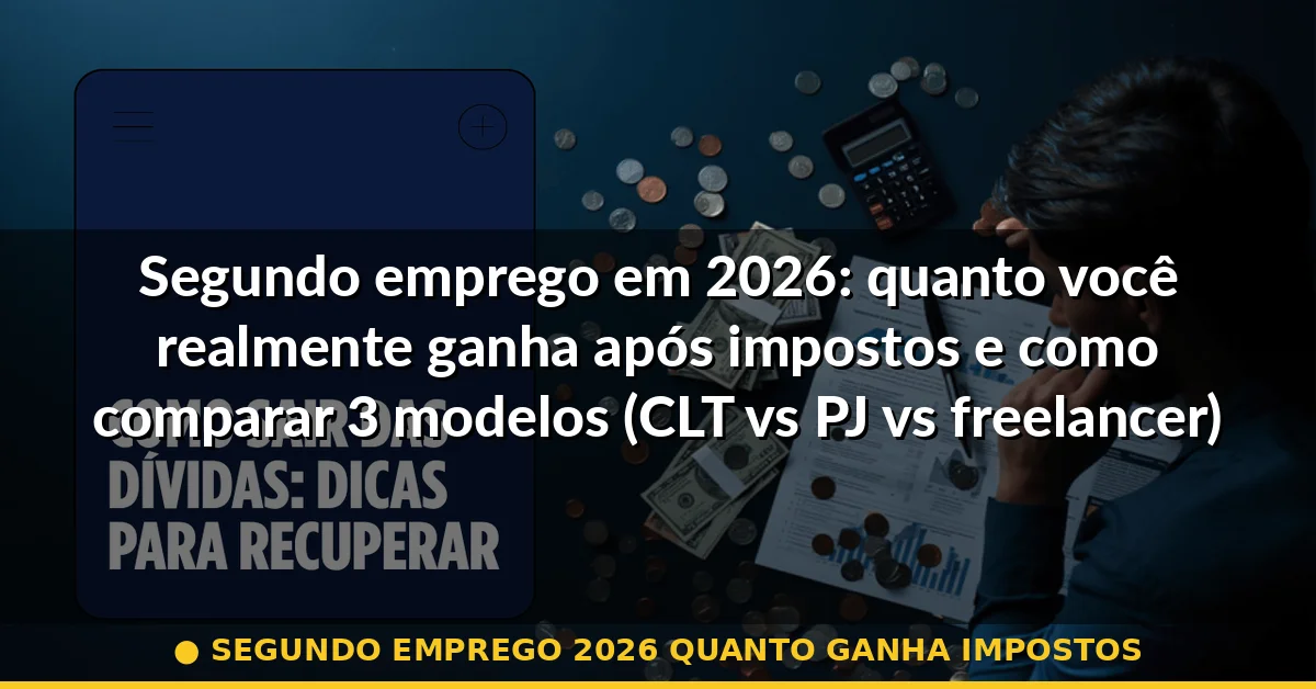 segundo emprego 2026 quanto ganha impostos — Guia completo 2026