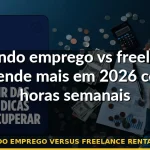 segundo emprego versus freelance rentabilidade — Guia completo 2026