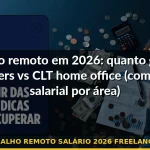 trabalho remoto salário 2026 freelancer clt — Guia completo 2026