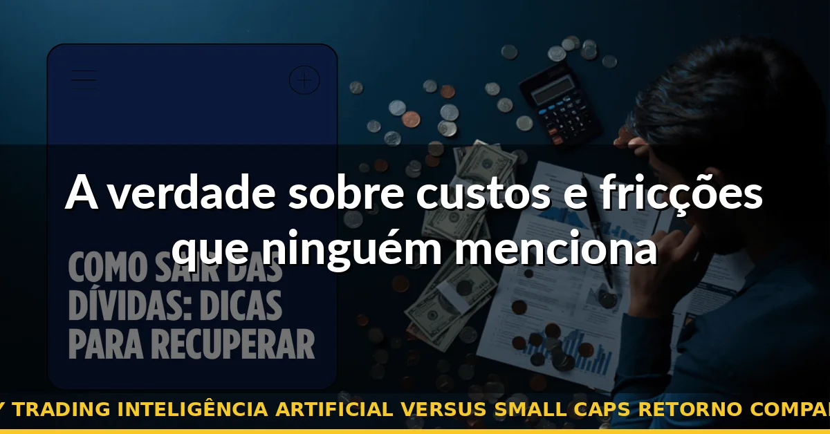 A verdade sobre custos e fricções que ninguém menciona — copy trading inteligência artificial versus small caps retorno comparativo