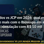 dividendos vs jcp renda passiva 2026 — Guia completo 2026