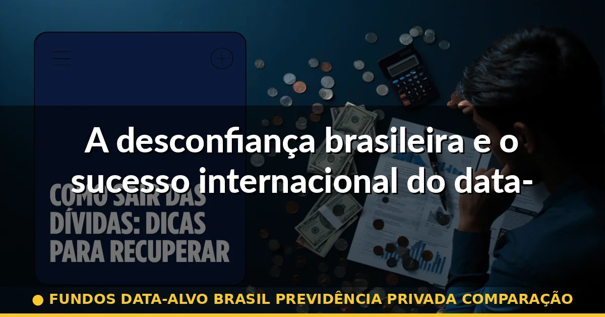 A desconfiança brasileira e o sucesso internacional do data-alvo — fundos data-alvo brasil previdência privada comparação