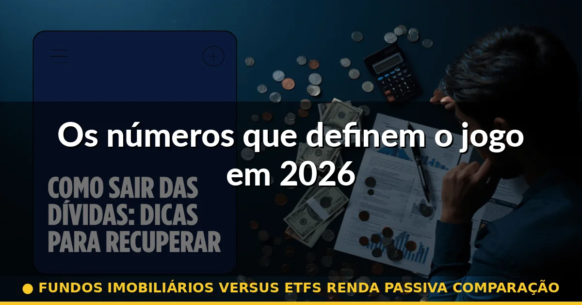 Os números que definem o jogo em 2026 — fundos imobiliários versus etfs renda passiva comparação