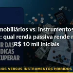 fundos imobiliários versus instrumentos híbridos renda passiva 2026 — Guia completo 2026