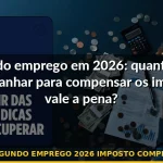 segundo emprego 2026 imposto compensa — Guia completo 2026