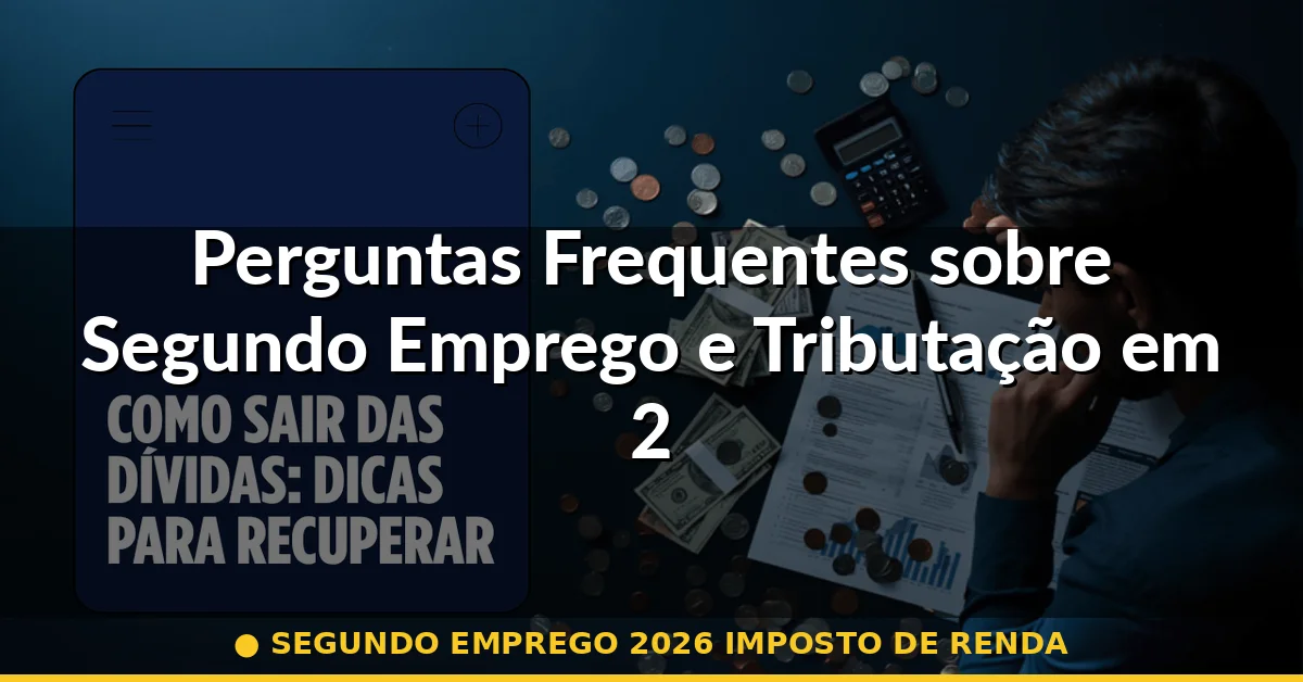 Perguntas Frequentes sobre Segundo Emprego e Tributação em 2026 — segundo emprego 2026 imposto de renda