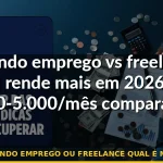 segundo emprego ou freelance qual é melhor — Guia completo 2026