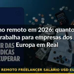 trabalho remoto freelancer salário usd eur real 2026 — Guia completo 2026